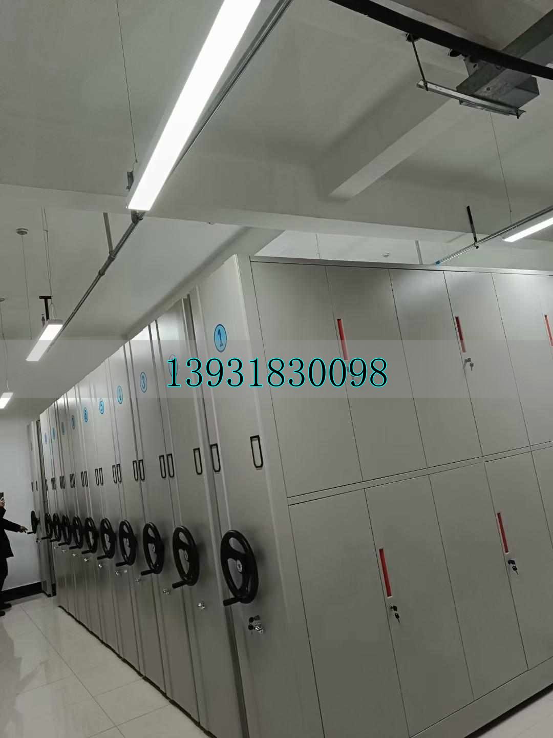 手动档案密集柜怎么选 厂家直供