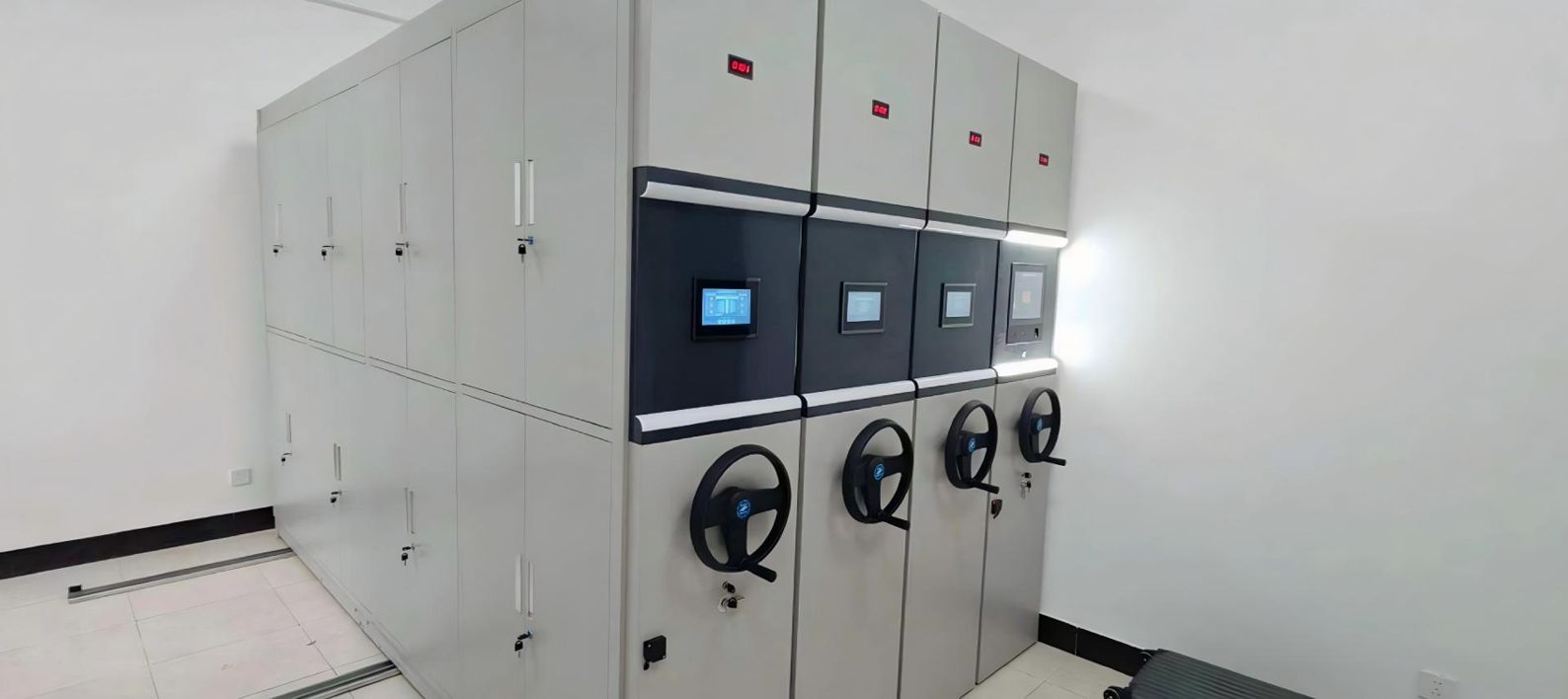 档案室智能密集柜 空间效率翻倍