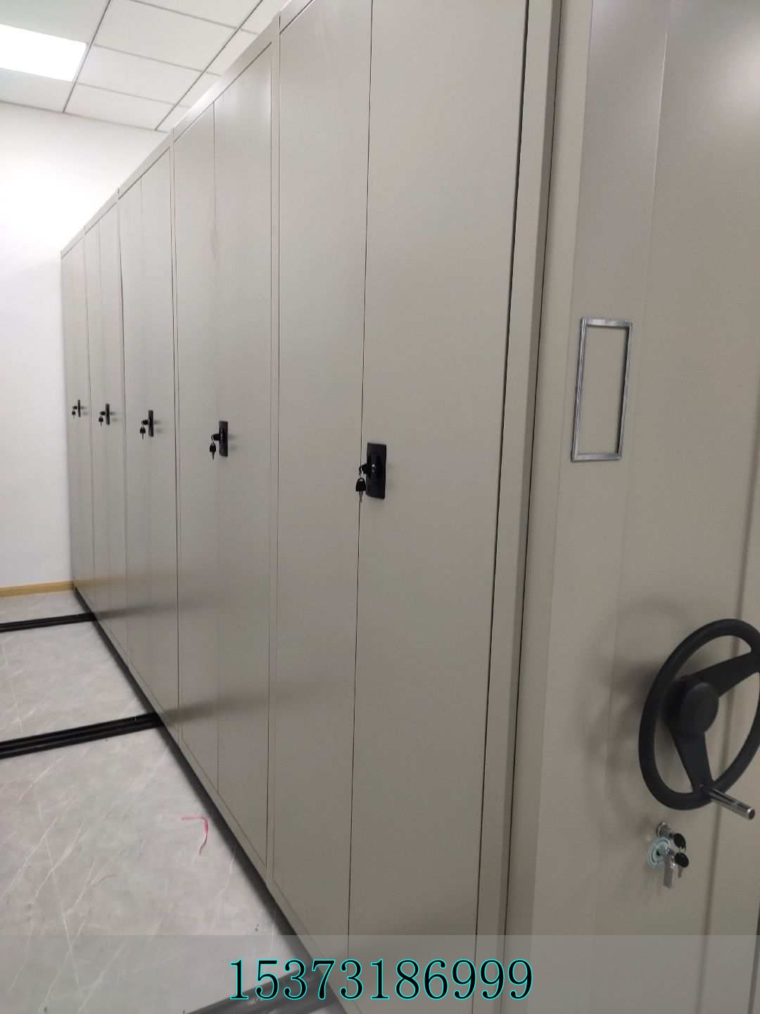 智能档案密集架_智能密集档案柜操作视频_智能档案密集架