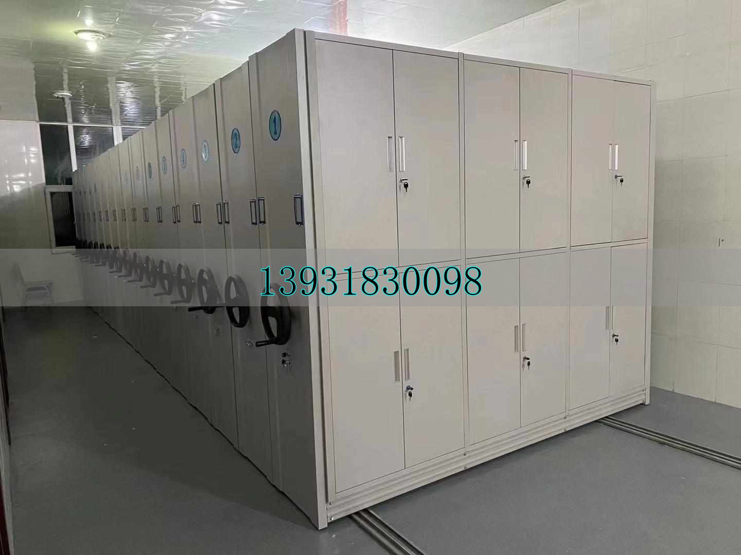 文书手动密集架_档案室手动密集架价格_密集柜手动档案密集架