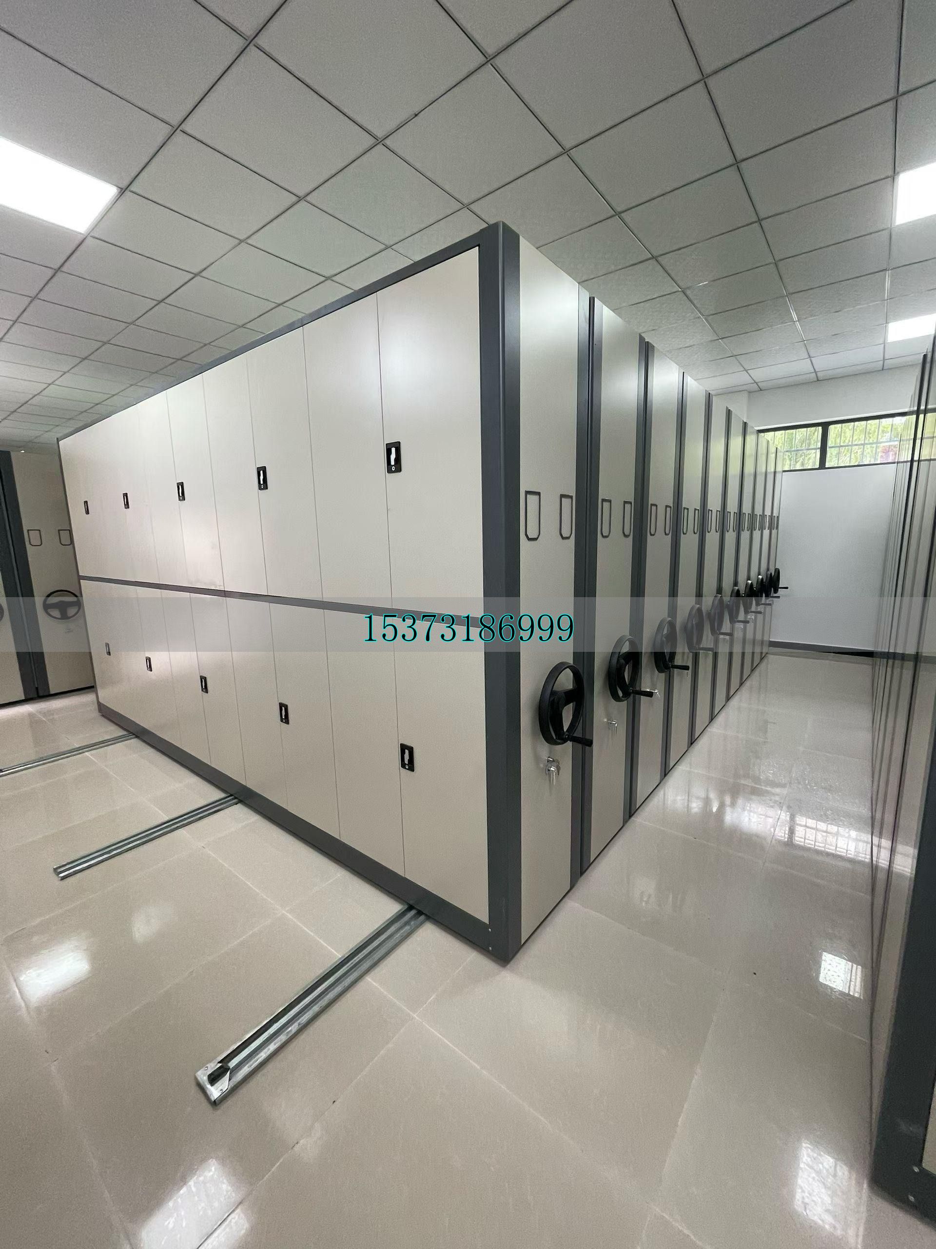 手动密集柜生产厂家_货物手动密集柜_密集型货柜