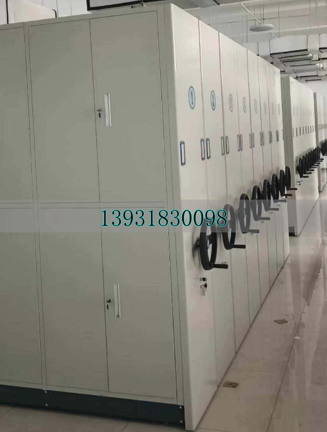 手动密集架标准_仓库密集货架_货物手动密集架
